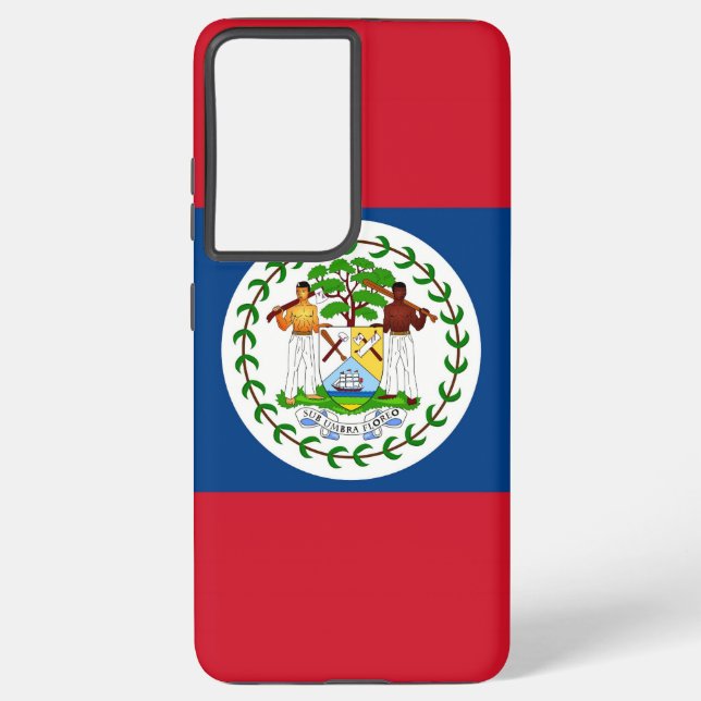 Samsung Galaxy S21 Ultra Coque avec drapeau du Bel (Verso)