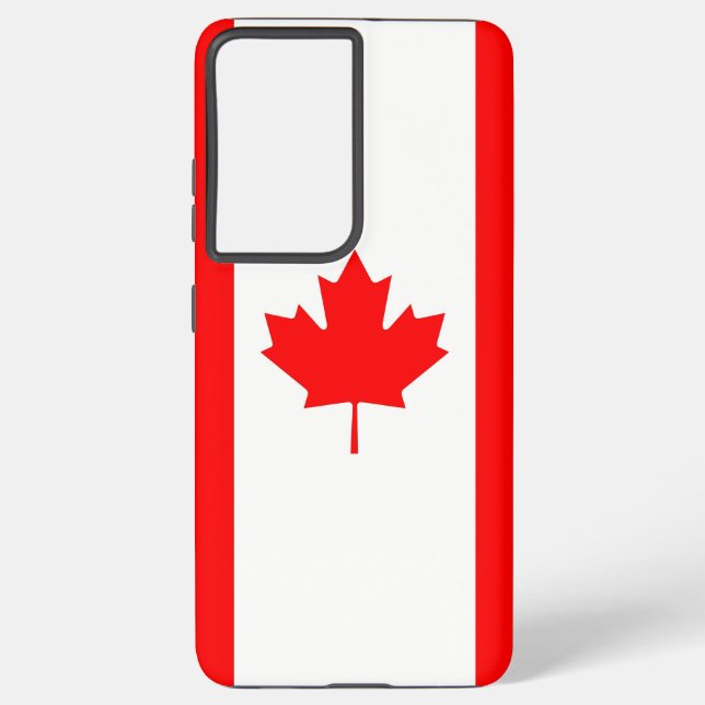 Samsung Galaxy S21 Ultra Coque avec drapeau du Can (Verso)