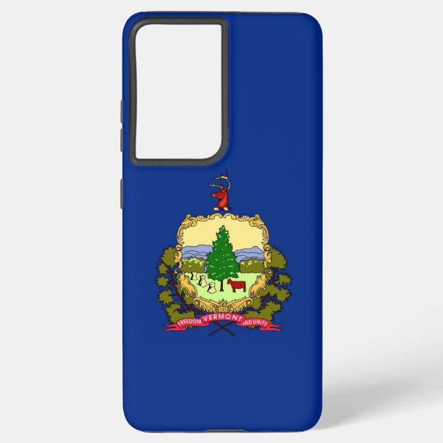Samsung Galaxy S21 Ultra Coque avec drapeau du Ver (Verso)