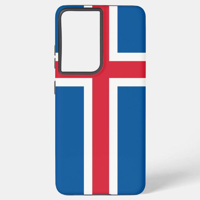 Samsung Galaxy S21 Ultra Coque avec drapeau island (Verso)