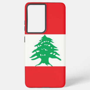 Samsung Galaxy S21 Ultra Coque avec drapeau Liban