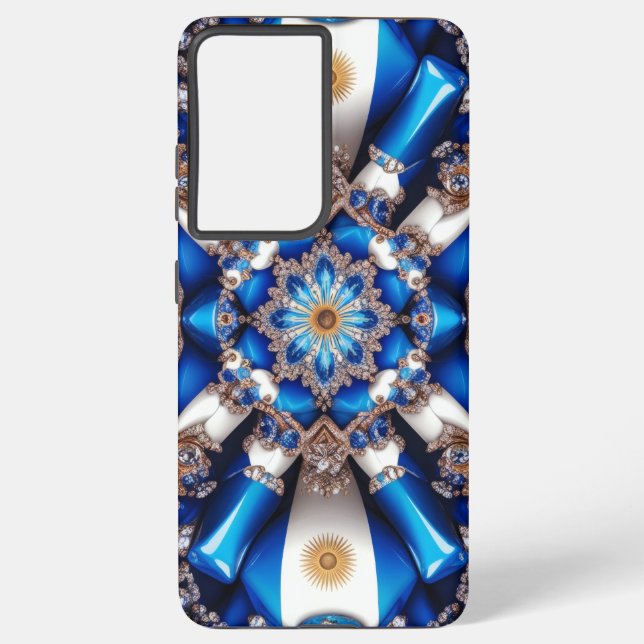 Samsung Galaxy S21 Ultra Coque Couleurs argentines (Verso)