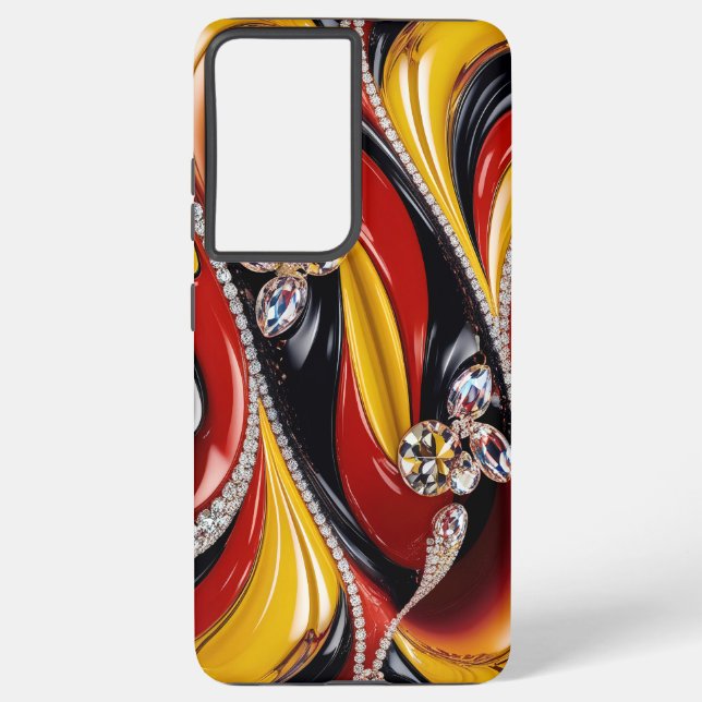 Samsung Galaxy S21 Ultra Coque Couleurs belges (Verso)