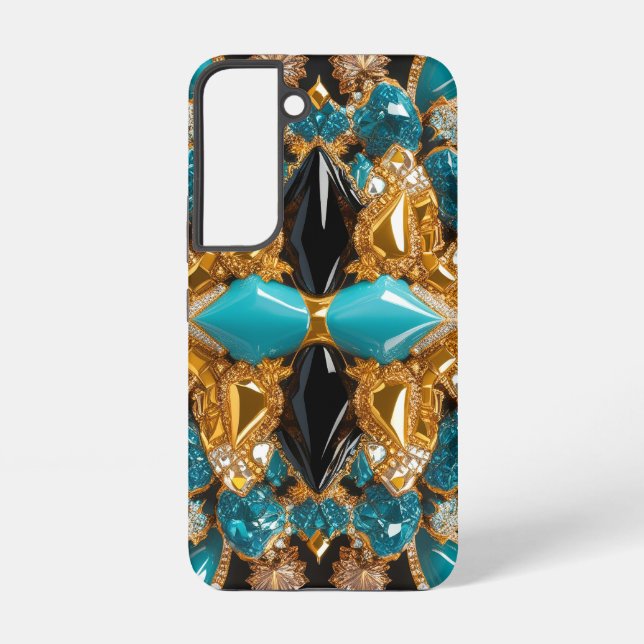 Samsung Galaxy S22 Coque avec couleurs Bahamas (Verso)