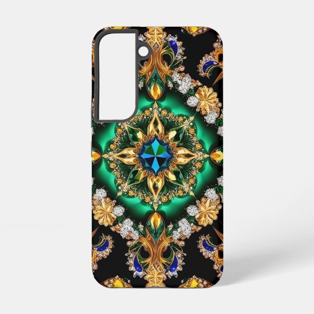 Samsung Galaxy S22 Coque avec couleurs brésilienne (Verso)