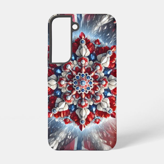 Samsung Galaxy S22 Coque avec couleurs norvégienne (Verso)