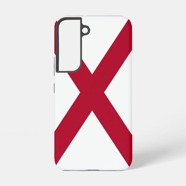 Samsung Galaxy S22 Coque Drapeau de l'Alabama, Éta (Verso)