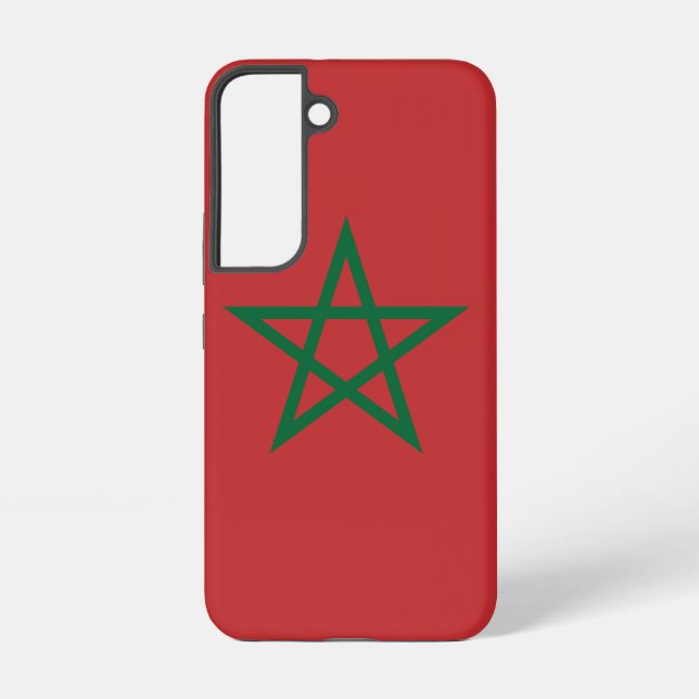 Samsung Galaxy S22 Coque Drapeau du Maroc (Verso)