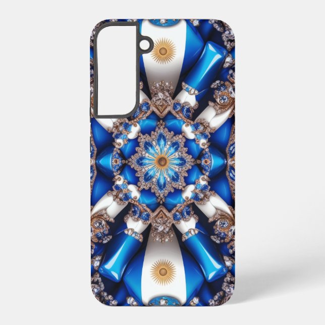 Samsung Galaxy S22 Plus Coque couleur argentine (Verso)