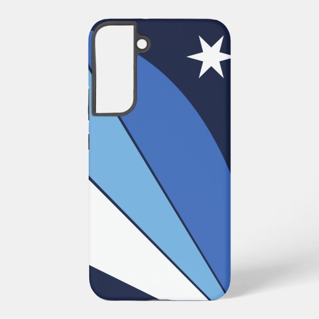 Samsung Galaxy S22 Plus Coque Drapeau de Columbia, (Verso)
