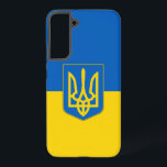 Samsung Galaxy S22 Plus Coque Drapeau de l'Ukraine<br><div class="desc">Voici notre couverture Samsung Galaxy S22 Plus avec le drapeau de l'Ukraine, conçue pour associer protection et célébration du patrimoine ukrainien ! Réalisée avec une attention minutieuse aux détails, cette couverture affiche fièrement les couleurs jaune et bleu vif du drapeau ukrainien, symbolisant l'indépendance, l'unité et la fierté nationale. Que vous...</div>