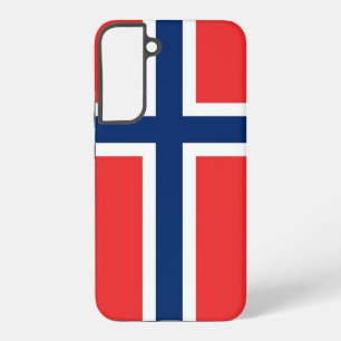 Samsung Galaxy S22 Plus Coque Drapeau de Norvège