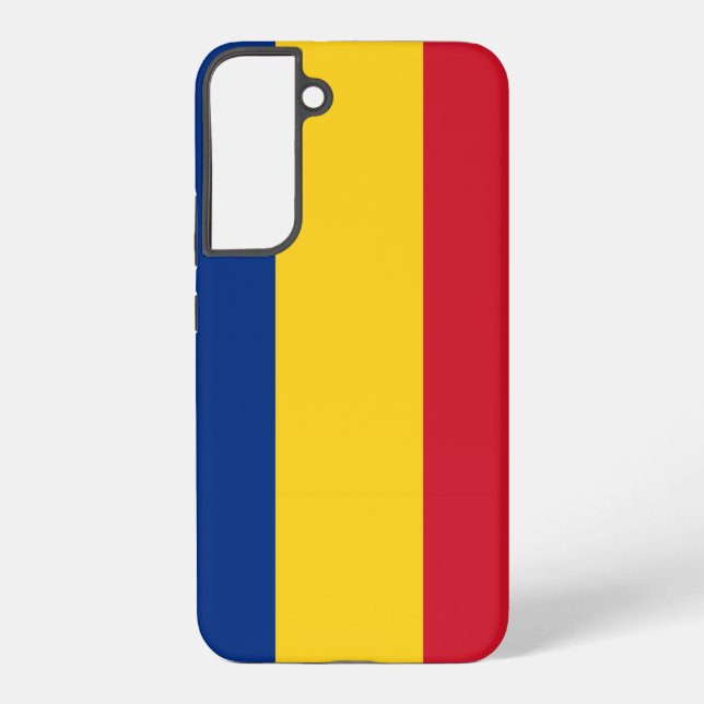 Samsung Galaxy S22 Plus Coque Drapeau de Roumanie (Verso)