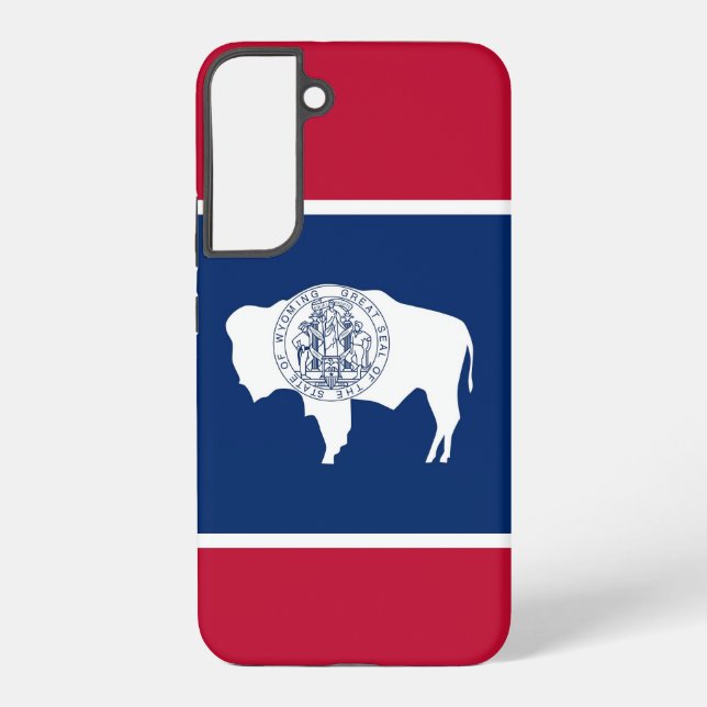 Samsung Galaxy S22 Plus Coque Drapeau du Wyoming (Verso)