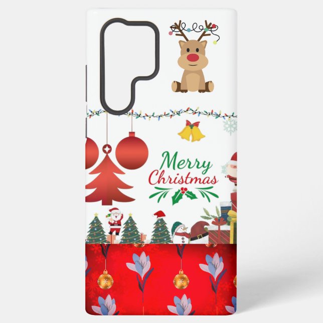 Samsung Galaxy S22 ULTRA Christmas Coque vedette (Verso)