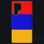 Samsung Galaxy S22 Ultra Coque avec drapeau d'Armé<br><div class="desc">Transformez votre Samsung Galaxy S22 Ultra avec notre couverture téléphonique exclusive avec le drapeau de l'Arménie! Réalisée avec une attention minutieuse aux détails, cette couverture téléphonique présente fièrement le design emblématique du drapeau arménien. Le drapeau se compose de trois bandes horizontales de hauteur égale - rouge sur le dessus, bleu...</div>