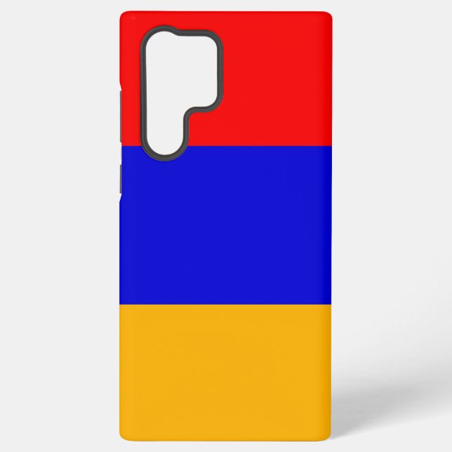 Samsung Galaxy S22 Ultra Coque avec drapeau d'Armé (Verso)