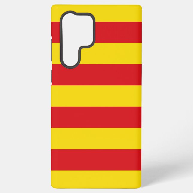 Samsung Galaxy S22 Ultra Coque avec drapeau de Cat (Verso)