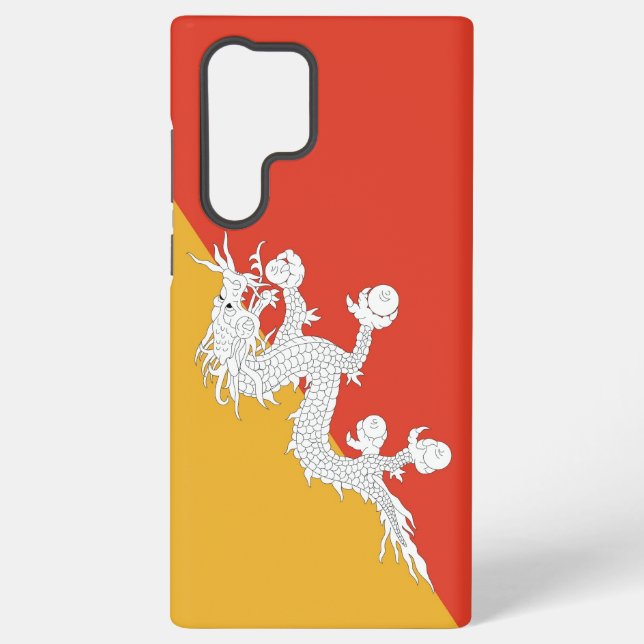 Samsung Galaxy S22 Ultra Coque avec drapeau du Bho (Verso)