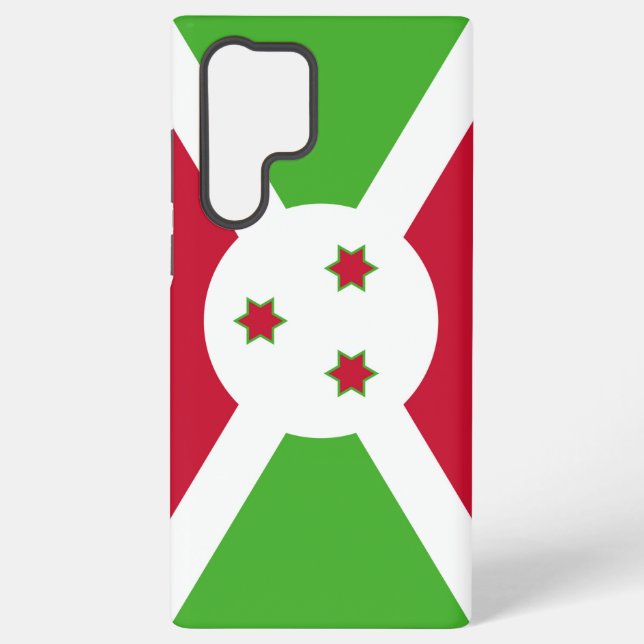 Samsung Galaxy S22 Ultra Coque avec drapeau du Bur (Verso)