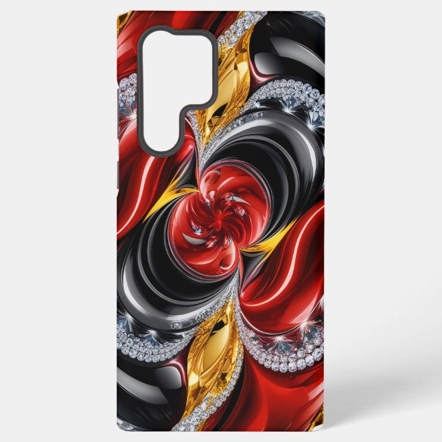 Samsung Galaxy S22 Ultra Coque Couleurs allemandes (Verso)