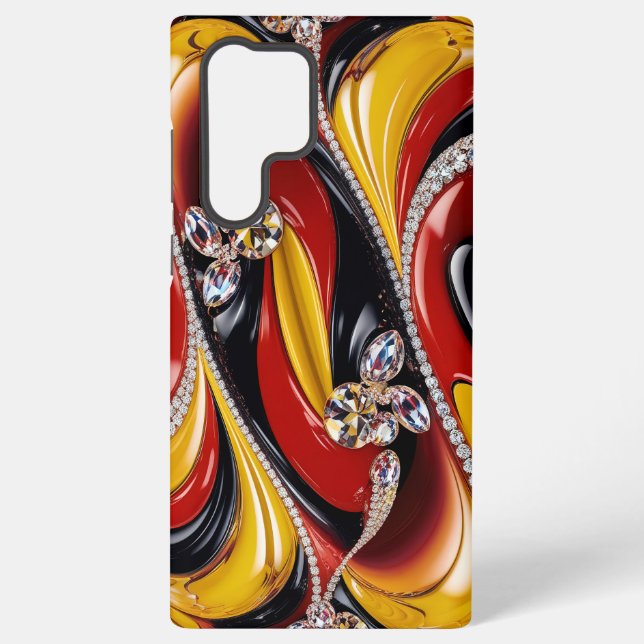 Samsung Galaxy S22 Ultra Coque Couleurs belges (Verso)