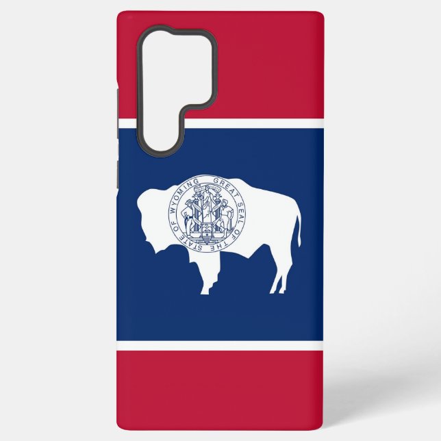 Samsung Galaxy S22 Ultra Coque État de Wyoming (Verso)