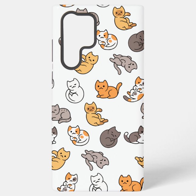 Samsung Galaxy S23 coque avec mes chats 🐾 coque 📱 (Verso)