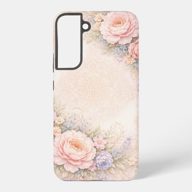 Samsung Galaxy Soft Bloom : Coque de téléphone designer à motif f (Verso)
