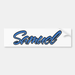 Samuel Blue Autocollants