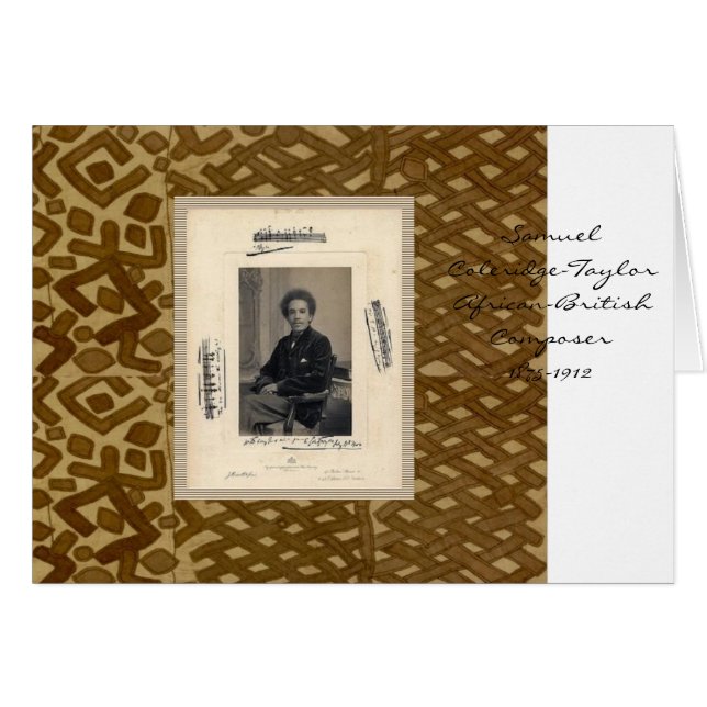 Samuel Coleridge-Taylor (Devant horizontal)