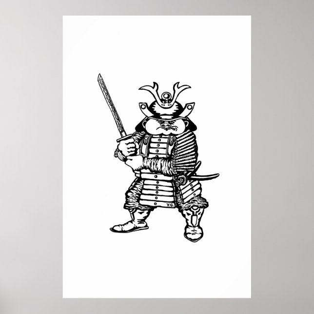 SAMURAI ART POSTER (Devant)