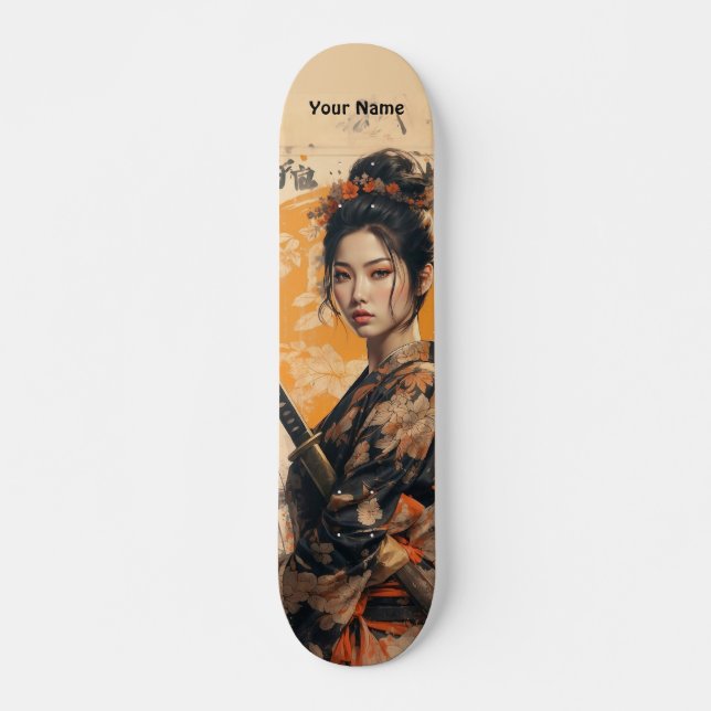 Samurai Bloom : Skateboard (Devant)
