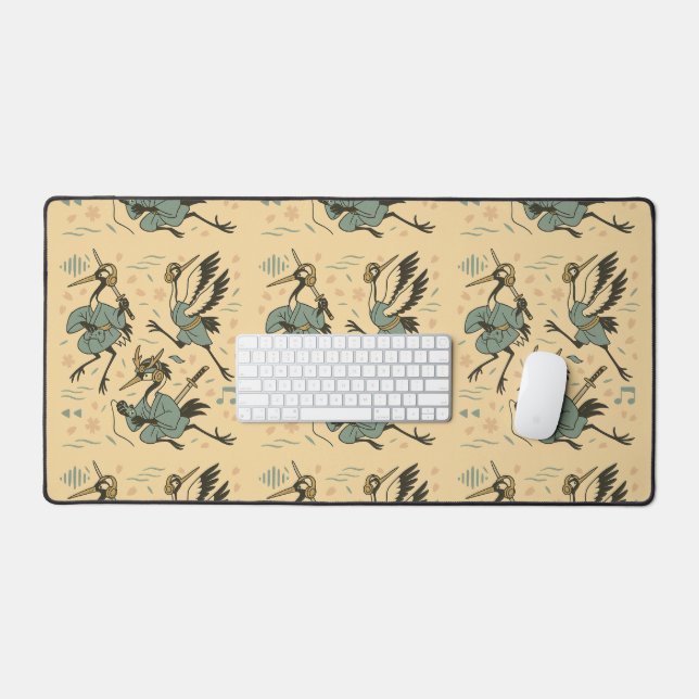 Samurai Crane with Headphones  (Clavier et souris)