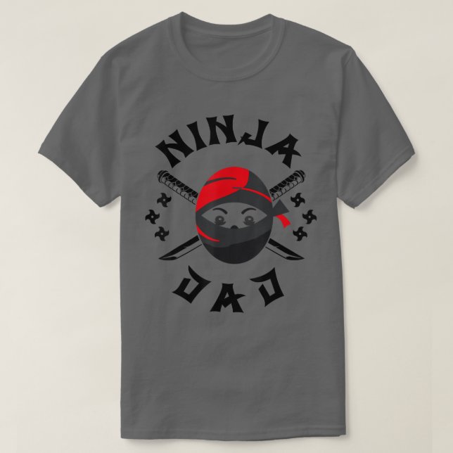 Samurai - Father Ninja Dad T-Shirt Copy Copy Copy  (Design devant)