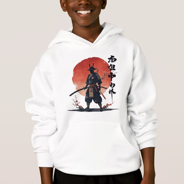 Samurai Guerrier japonais coucher de soleil esthét (Devant)