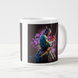 Samurai Peinture Jumbo Mug