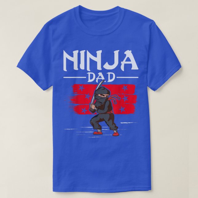 Samurai - Père Ninja Papa T-shirt Copier Copier Co (Design devant)