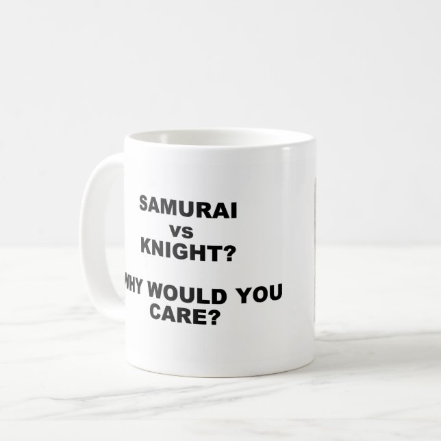 Samurai vs Knight Mug (Devant gauche)