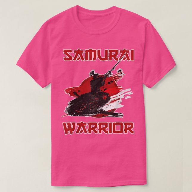Samurai Warrior Asian Art of Fight T-Shirt Copy Co (Design devant)