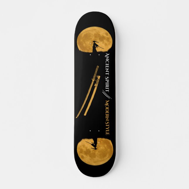 Samurai warrior Skateboard (Devant)
