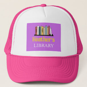 S'AMUSER ! Casquette - Bibliothèque - Personnalisé