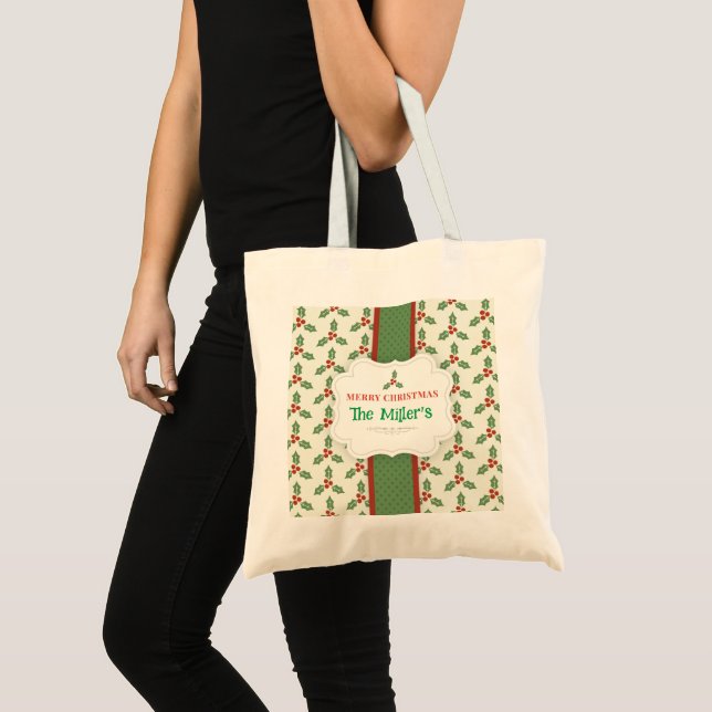 S'AMUSER ! Sac fourre-tout de Noël - Personnalisé  (Devant (produit))