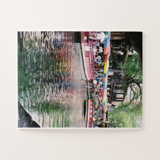 San Antonio Riverwalk Puzzle (Horizontal)