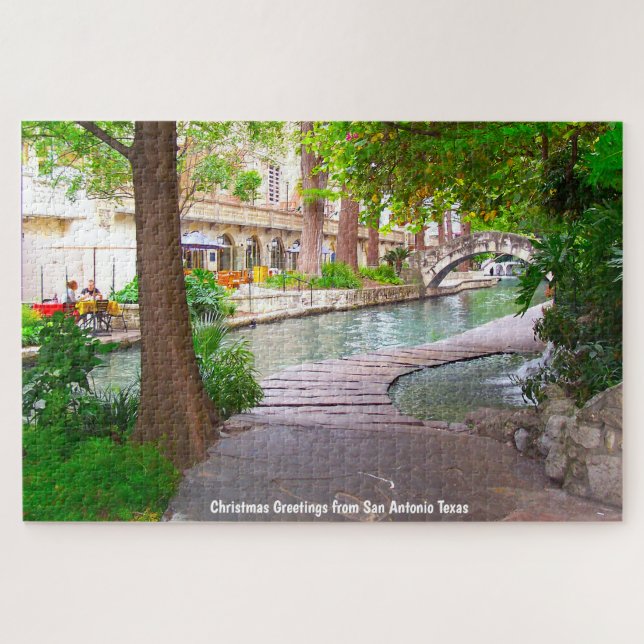 San Antonio Texas. Puzzle (Horizontal)