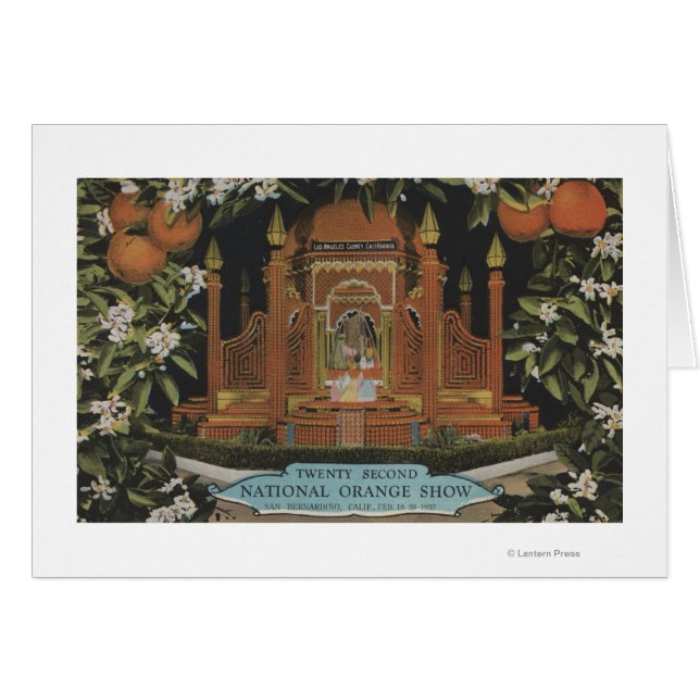 San Bernardino, CA - 22e Salon National Orange (Devant horizontal)