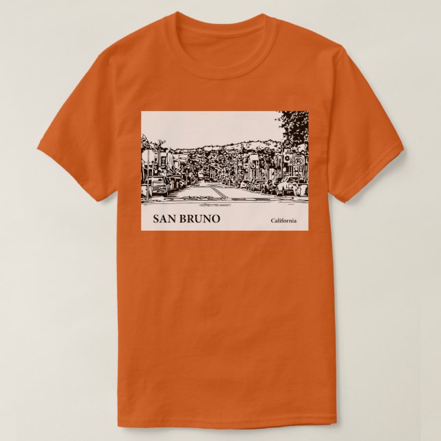 San California TShirt 2 (Design devant)