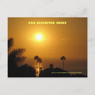 San Clemente Skies - Carte postale