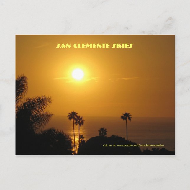 San Clemente Skies - Carte postale (Devant)