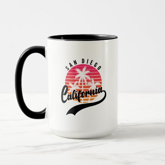 San Diego, Californie Mug (Gauche)